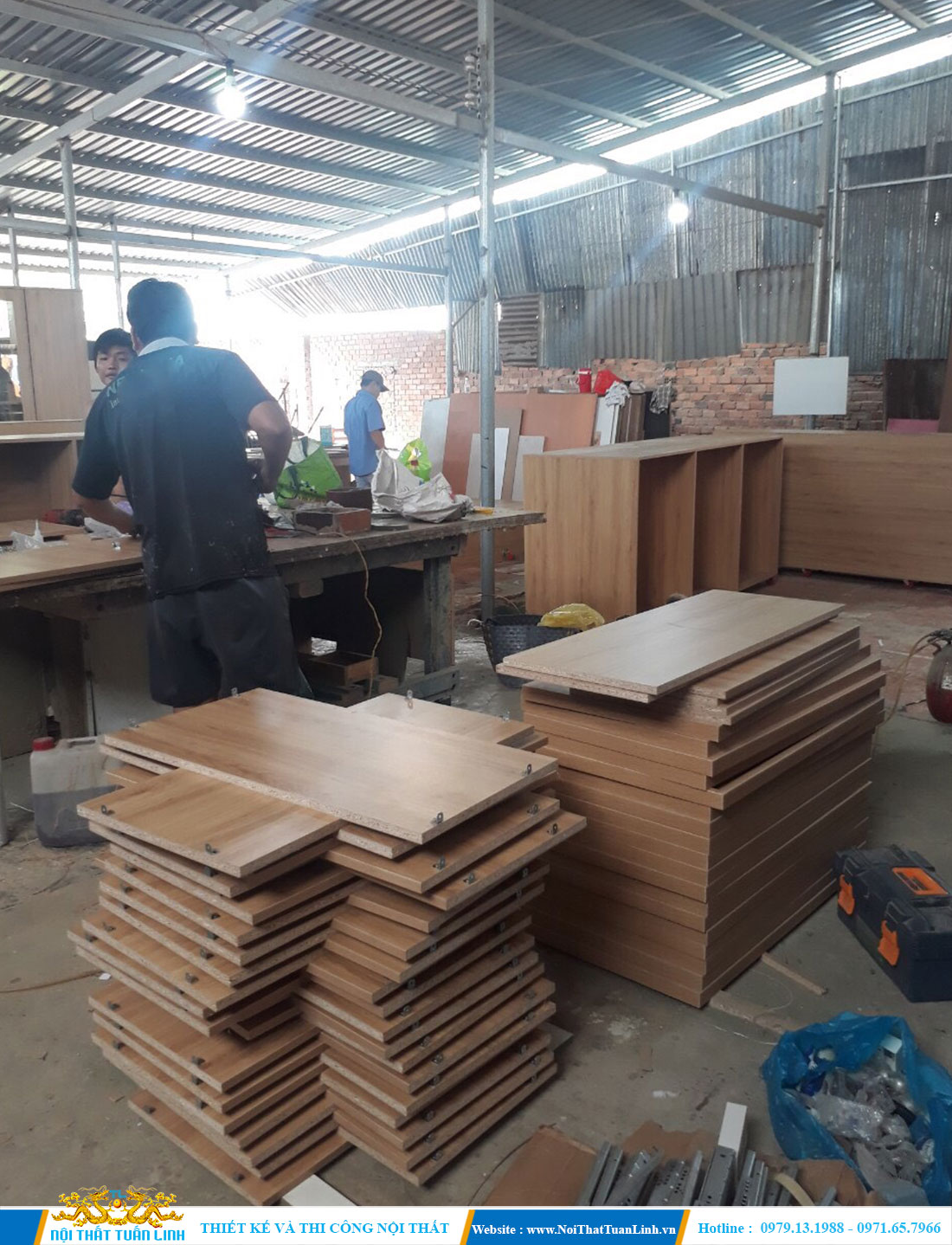 Xưởng sản xuất nội thất gỗ theo yêu cầu giá tốt rẻ canh tranh 21