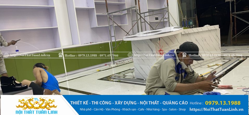 Báo giá thiết kế thi công nội thất shop thời trang Minh Khang Sport tại Phú Giáo Bình Dương 24