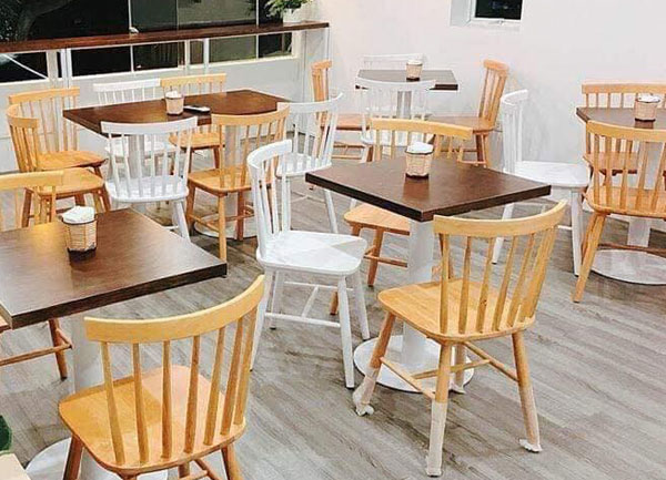 Mua bàn ghế cafe quán ăn nhà hàng cafe tại Bình Dương mã 299