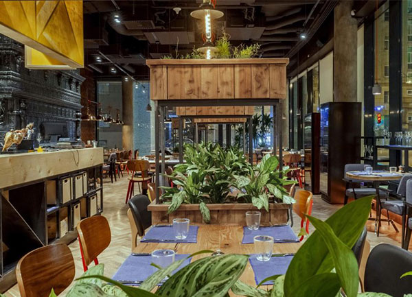 Ý tưởng thiết kế nhà hàng với không gian ấn tượng độc đáo