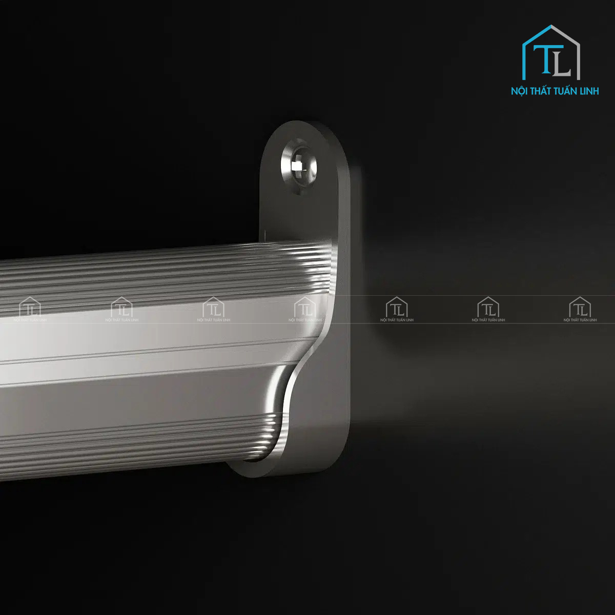 Tủ quần áo MDF cánh kính thiết kế hiện đại, tích hợp đèn led