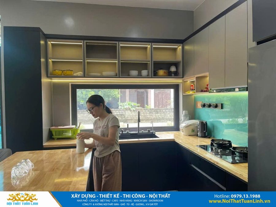 Bếp đẹp sang trọng – Biến căn hộ thành không gian sống đẳng cấp Tư vấn thiết kế bếp nhà phố theo phong cách hiện đại tối giản