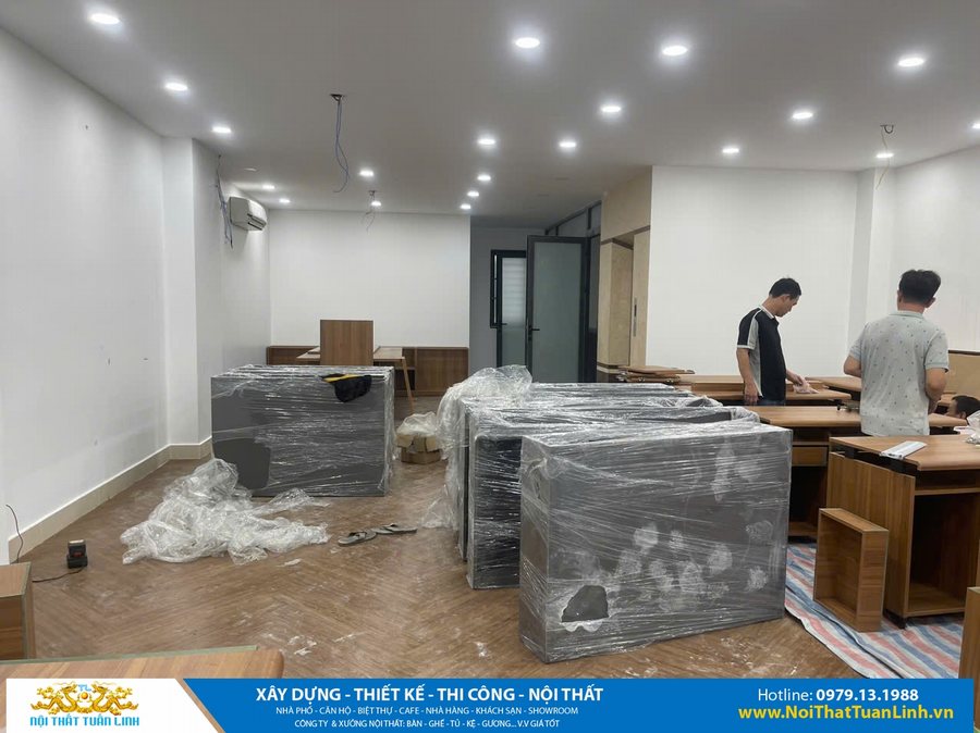 Thi công nội thất văn phòng hiện đại – Bố trí khoa học, tối ưu không gian làm việc | Nội Thất Tuấn Linh 2