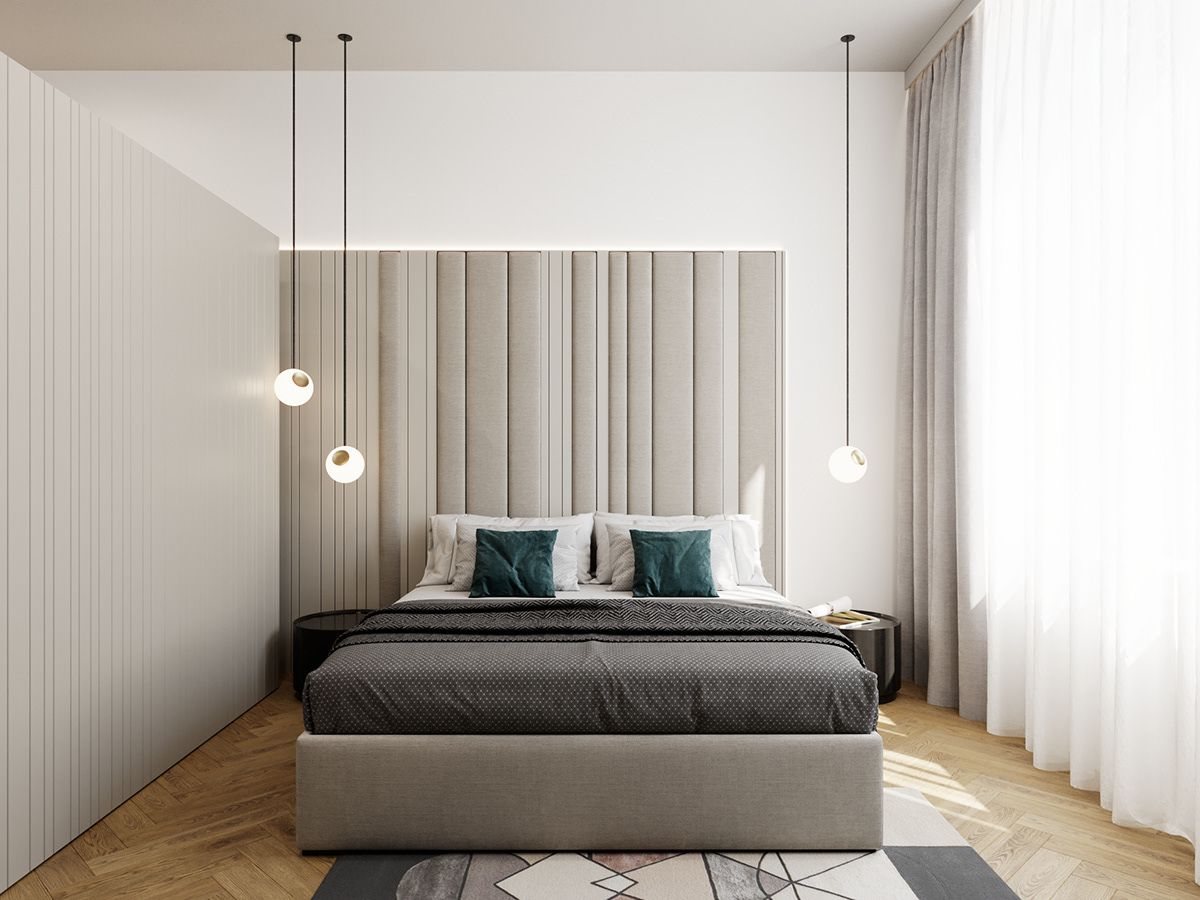 Thiết kế phòng ngủ đơn giản nhưng vô cùng đẹp mắt và độc đáo 1