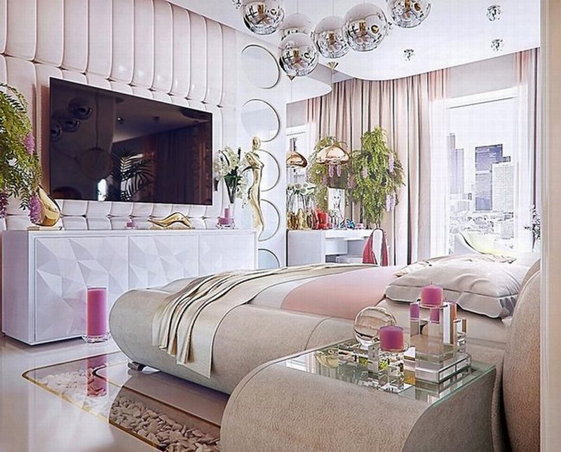 thiết kế phòng ngủ villa