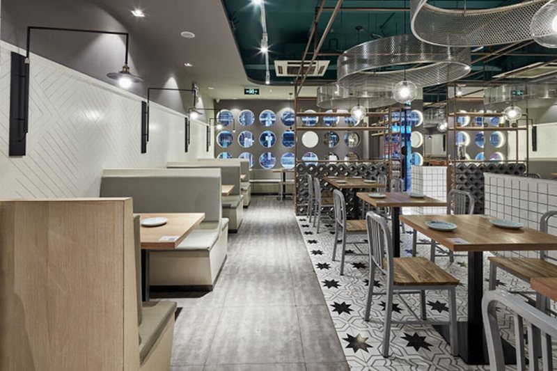 thiết kế nội thất nhà hàng trung hoa hiện đại kết hợp truyền thống 34