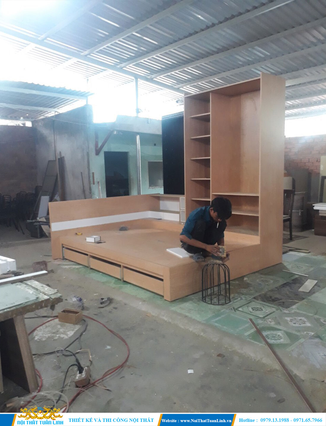 Xưởng sản xuất nội thất gỗ theo yêu cầu giá tốt rẻ canh tranh 12
