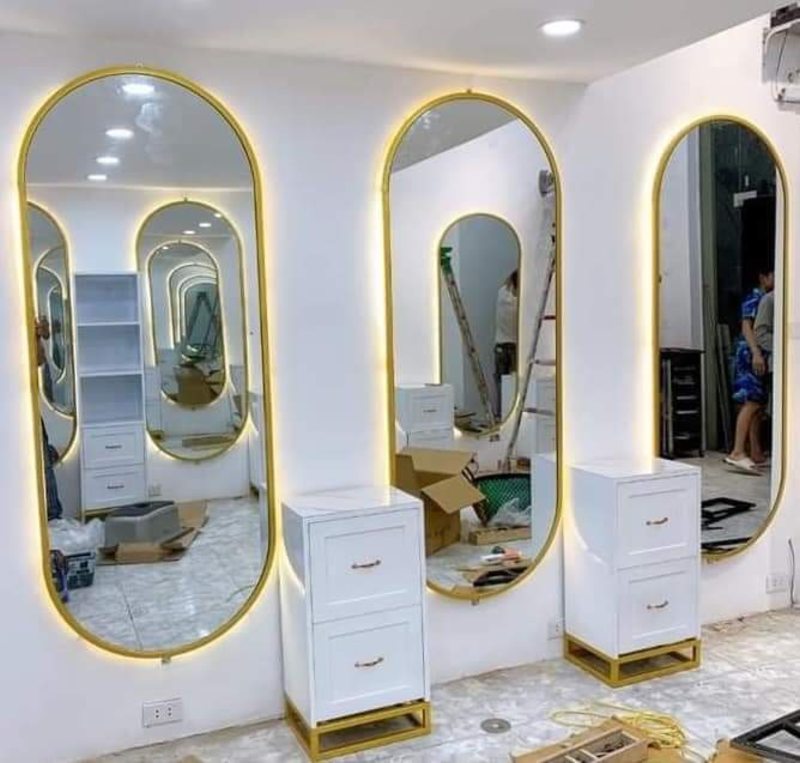 Hình ảnh thiết kế thi công salon tóc đẹp 7