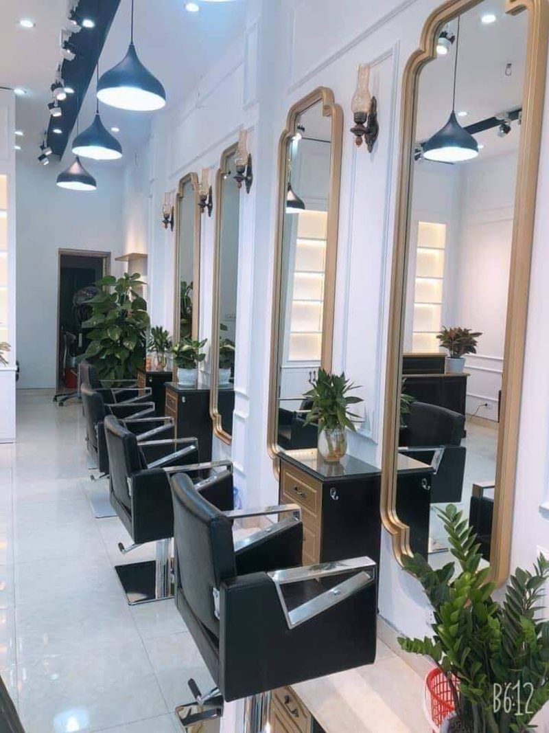 Hình ảnh thiết kế thi công salon tóc đẹp 2
