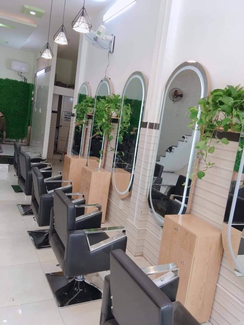 Hình ảnh thiết kế thi công salon tóc đẹp 3
