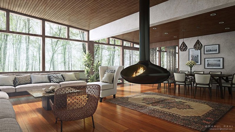 15 phong cách thiết kế nội thất phòng khách đẹp ấn tượng 14