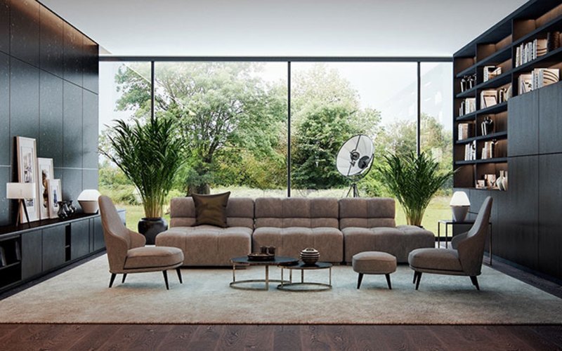 15 phong cách thiết kế nội thất phòng khách đẹp ấn tượng 5