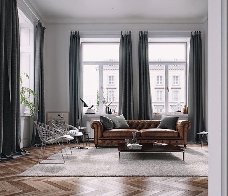 15 phong cách thiết kế nội thất phòng khách đẹp ấn tượng 6
