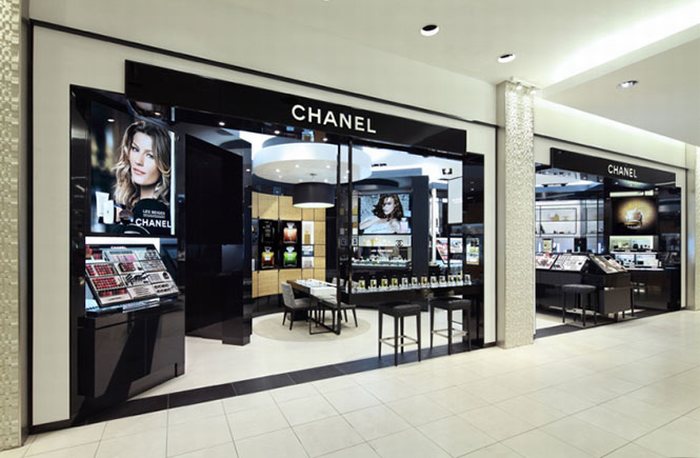 Ý tưởng thiết kế nội thất showrrom mỹ phẫm nước hoa Chanel ấn tương 6