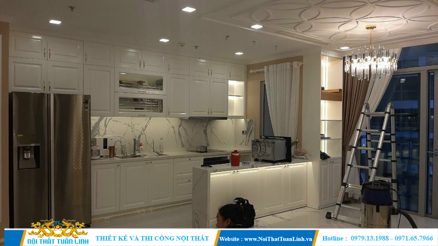 Báo giá thiết kế nội thất nhà bếp đẹp rẻ tốt tại Bình Dương 111