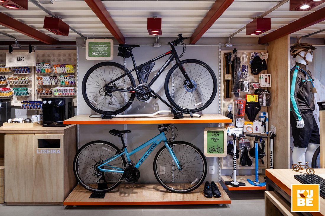 Thiết kế nội thất showroom trưng bày xe đạp 7