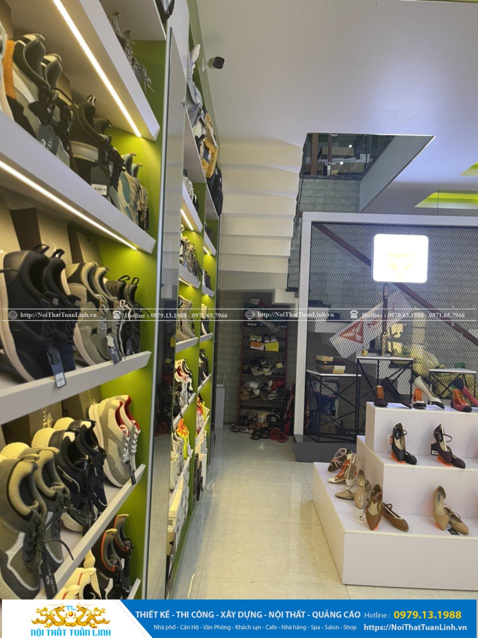 Báo giá thiết kế thi công nội thất shop thời trang Minh Khang Sport tại Phú Giáo Bình Dương 17