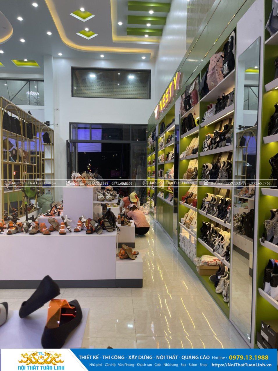 Báo giá thiết kế thi công nội thất shop thời trang Minh Khang Sport tại Phú Giáo Bình Dương 21