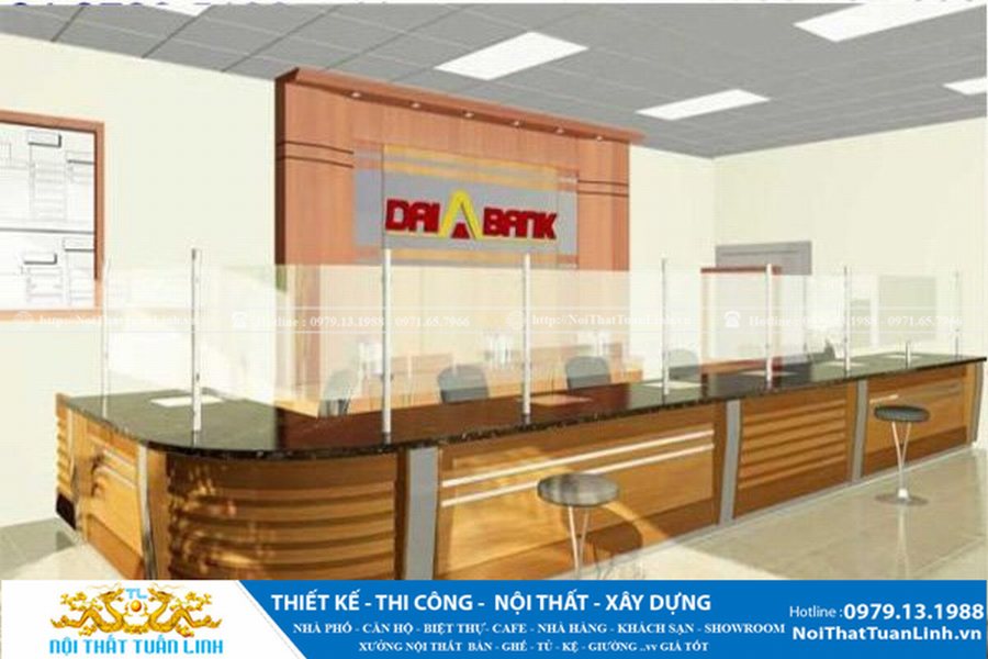 Thiết kế thi công nội thất văn phòng ngân hàng tại Bình Dương TPHCM Đồng Nai 10