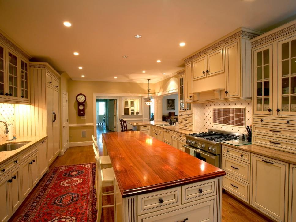 Nội thất nhà bếp tủ bếp phòng ăn với gỗ cao cấp 1
