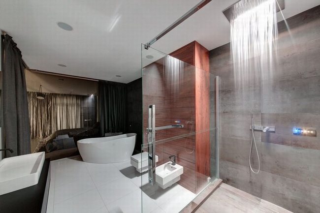 thiết kế nội thất nhà tắm hiện đại
