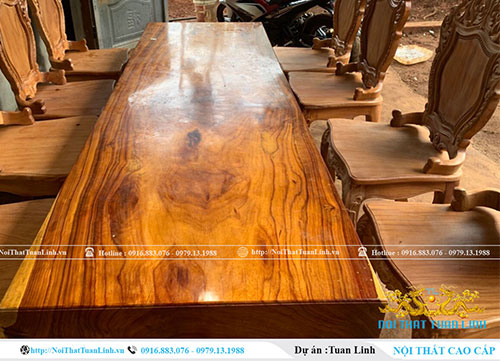Bộ bàn ghế gỗ tự nhiên cao cấp