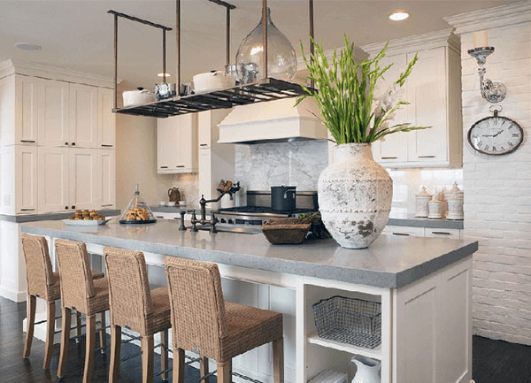 Thiết kế tủ bếp kết hợp màu sắc hiện đại cho không gian bếp đẹp hơn