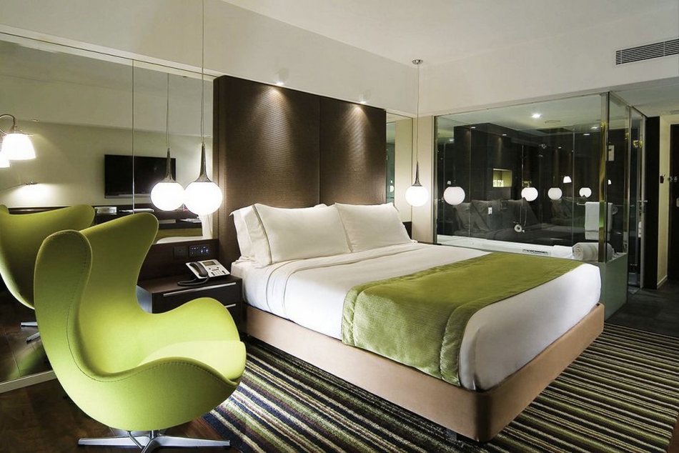 Mẫu thiết kế phòng ngủ khách sạn đơn giản tinh tế 1