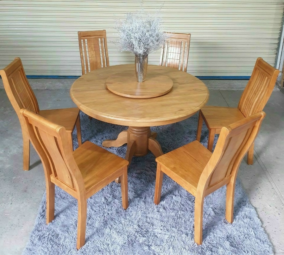Bàn ghế tròn sang trọng phòng ăn 310 2