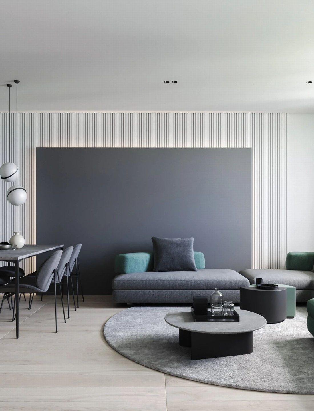 Báo giá mẫu thiết kế căn hộ 75m2 cao cấp sang trọng Bình Dương 13
