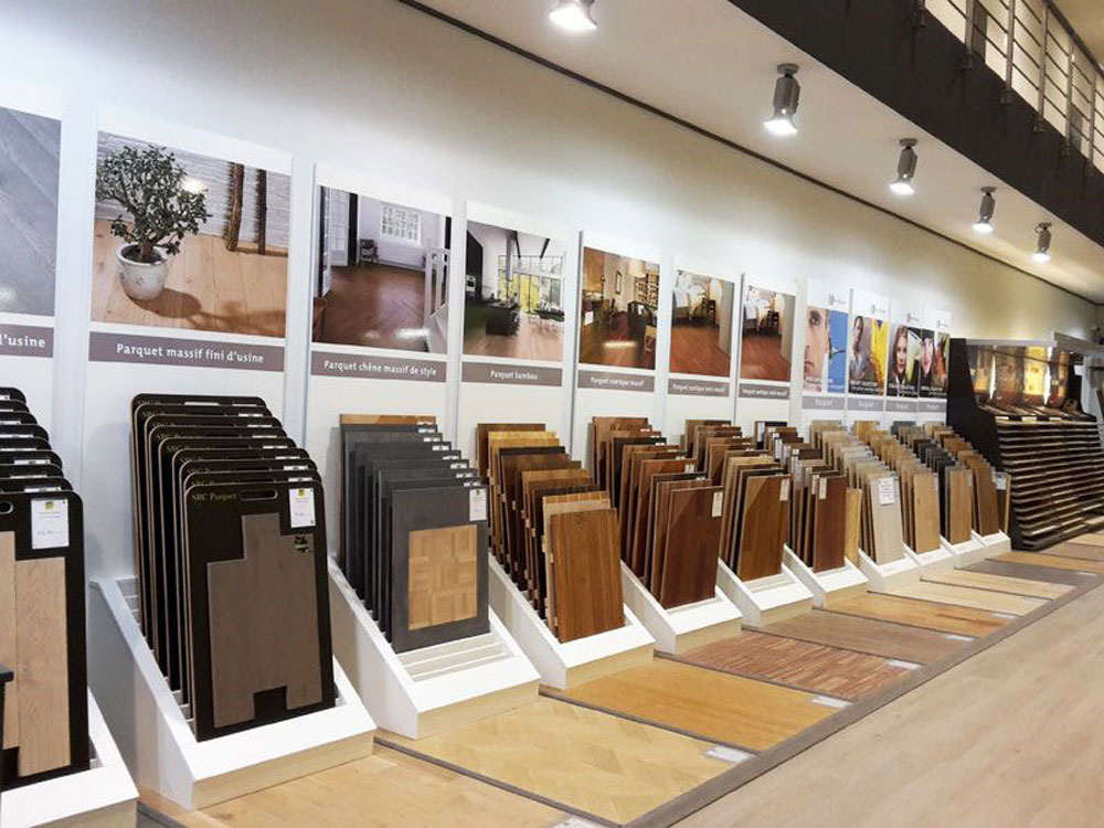 Thiết kế nội thất showroom gạch MEN  1