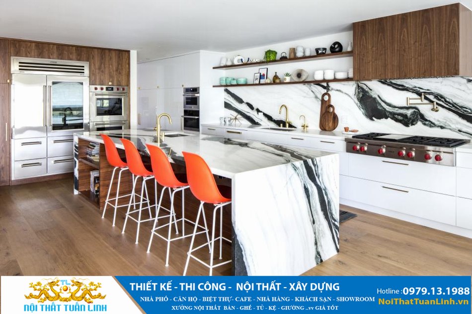 Thiết kế thi công nội thất nhà bếp  1