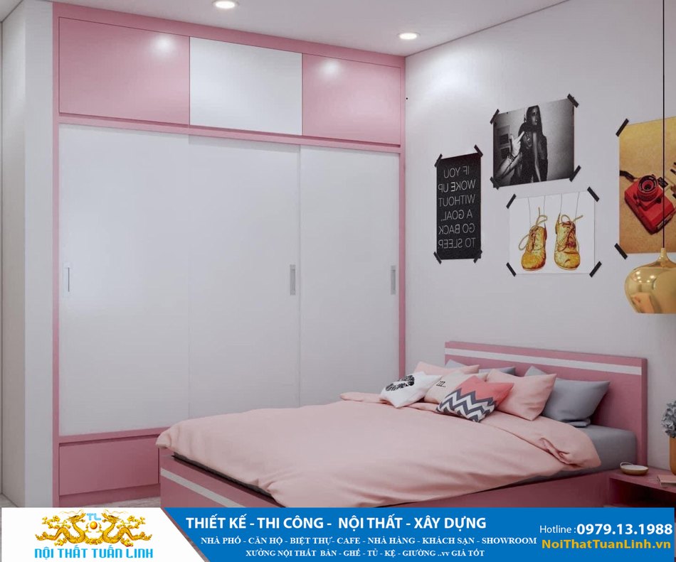 Thiết kế thi công nội thất phòng ngủ 10