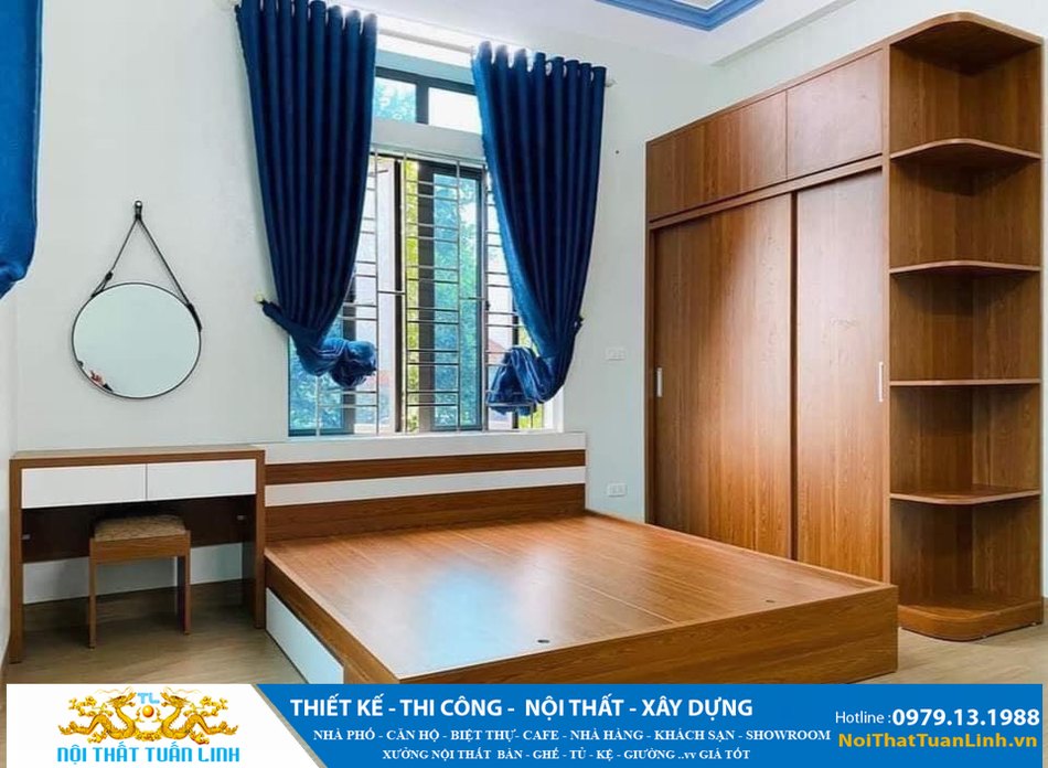 Thiết kế thi công nội thất phòng ngủ 1