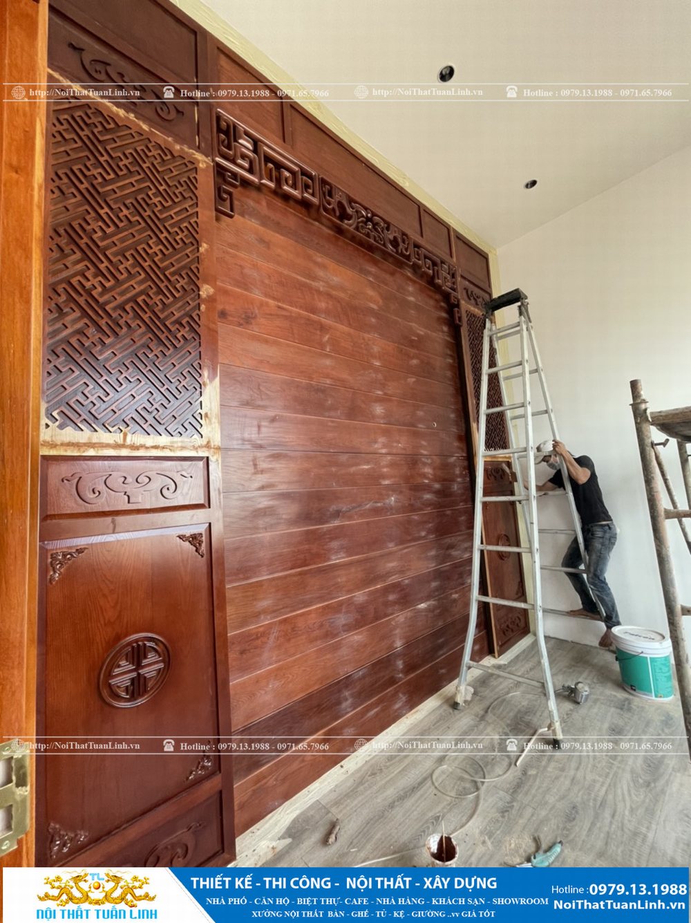 Thi công nội thất nhà bếp chữ I tại Bình Dương báo giá 