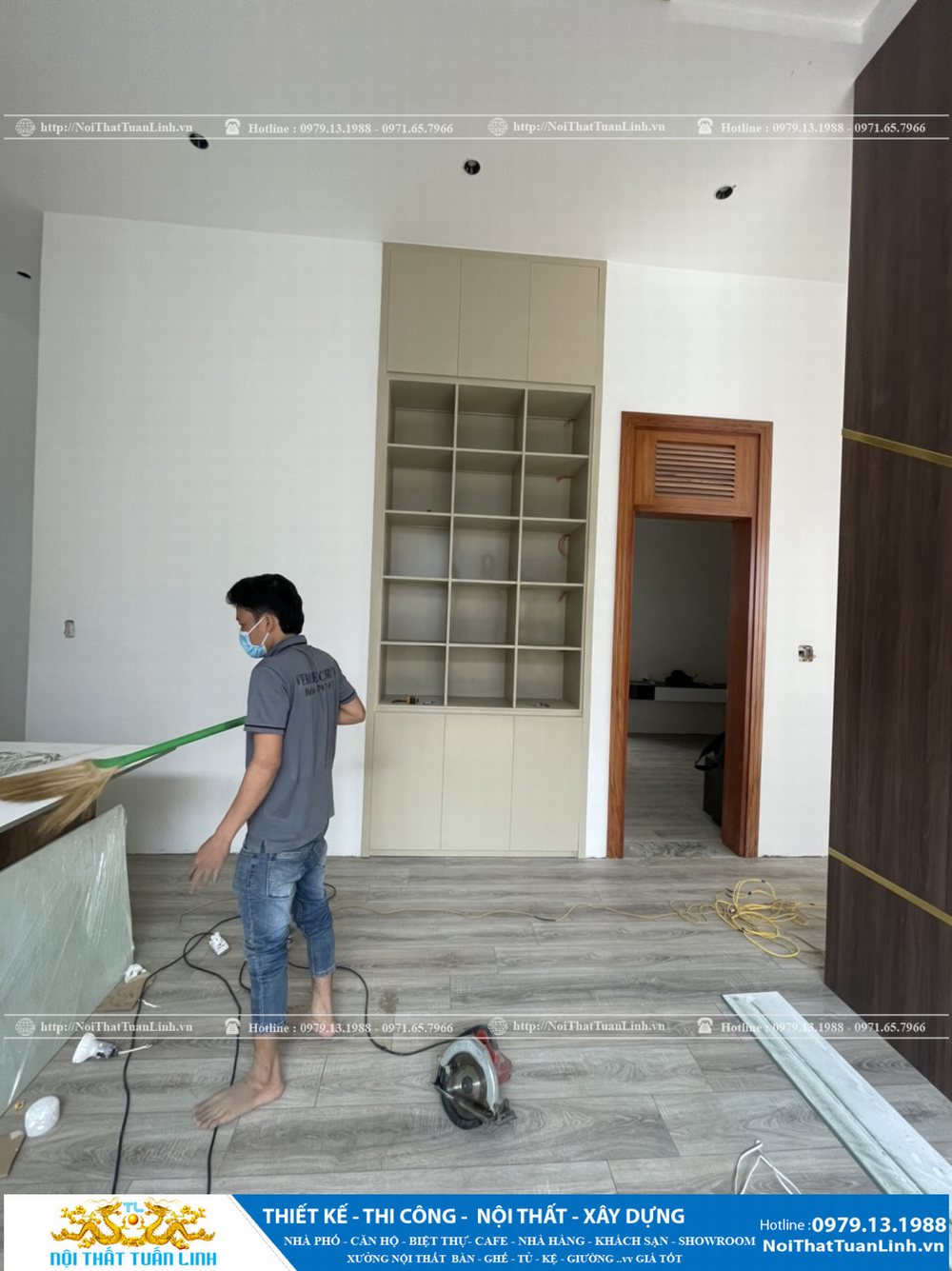 Thi công mẫu tủ quần áo đẹp rẻ tại Bình Dương Thủ Dầu Một 2200