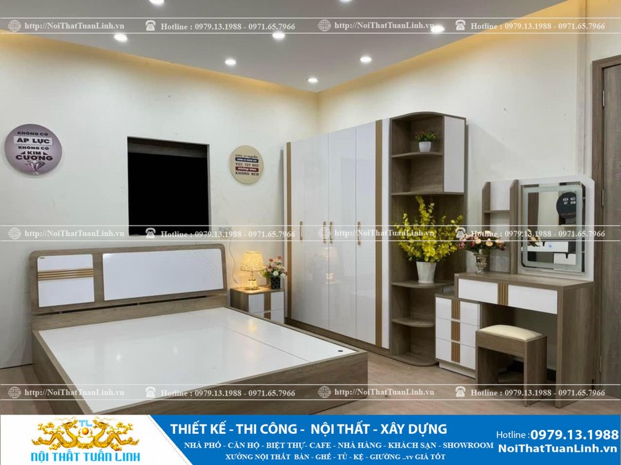 Nhà phố-Căn hộ-Biệt thự-Thi công nội thất phòng ngủ giá tốt 1