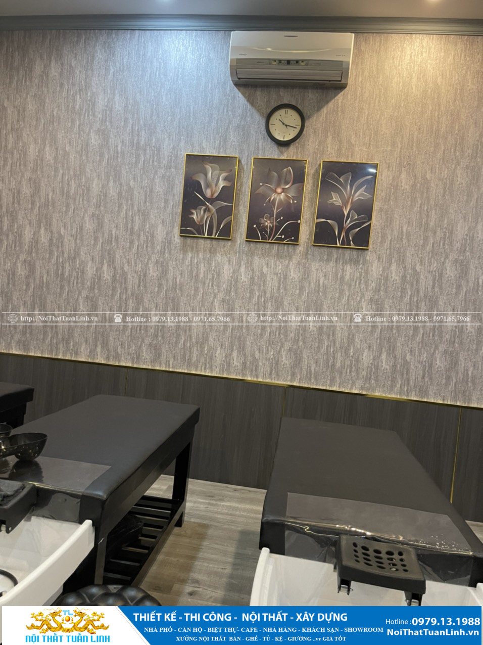 Báo giá thiết kế thi công salon tóc tiệm tóc tại Bình Dương 1222