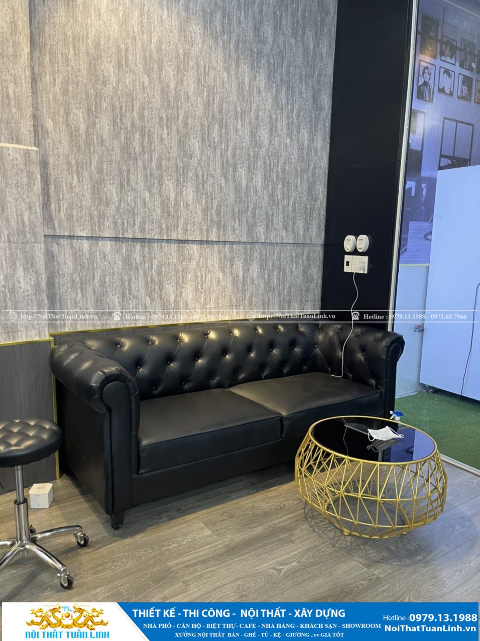 Báo giá thiết kế thi công salon tóc tiệm tóc tại Bình Dương 17