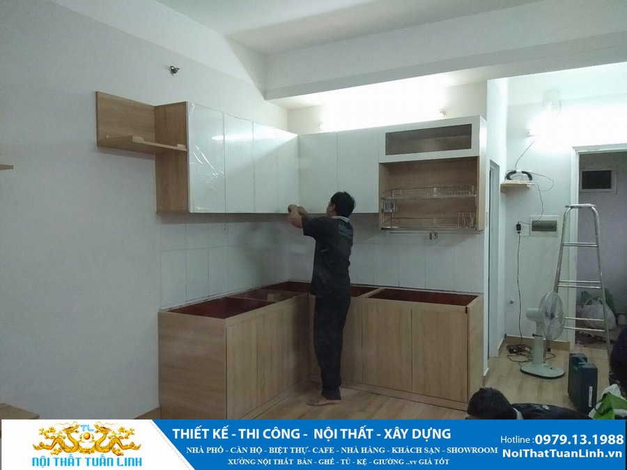 Báo giá thiết kế thi công tủ bếp giá rẻ tại Thủ Dầu Một Bình Dương 11