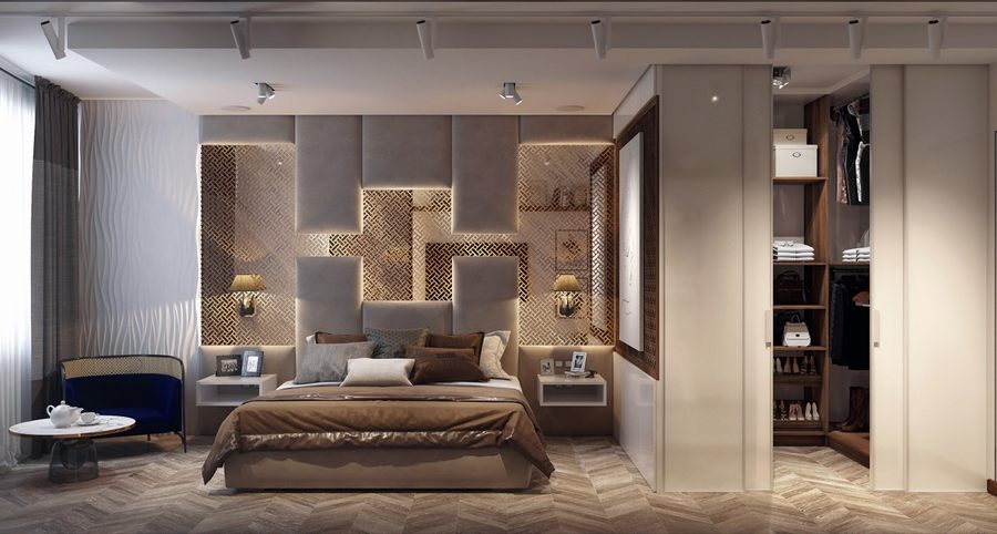 Mẫu phòng ngủ thiết kế đẹp sang trọng khiến bạn không nỡ rời bước 1