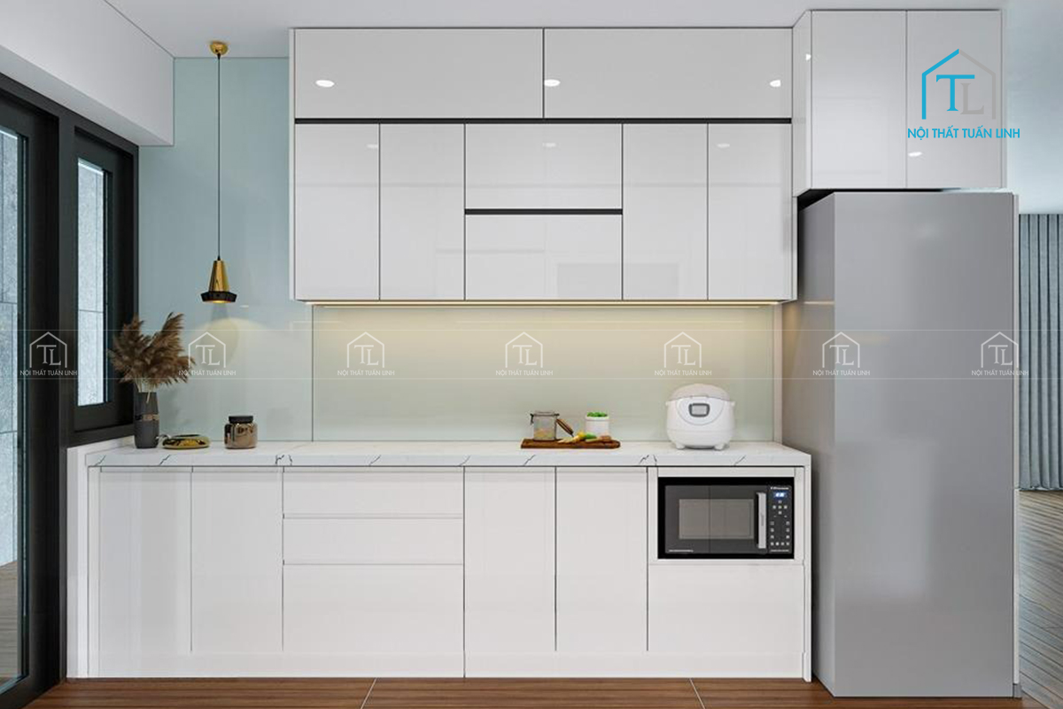Bếp chữ I - giải pháp gọn gàng cho không gian nhỏ