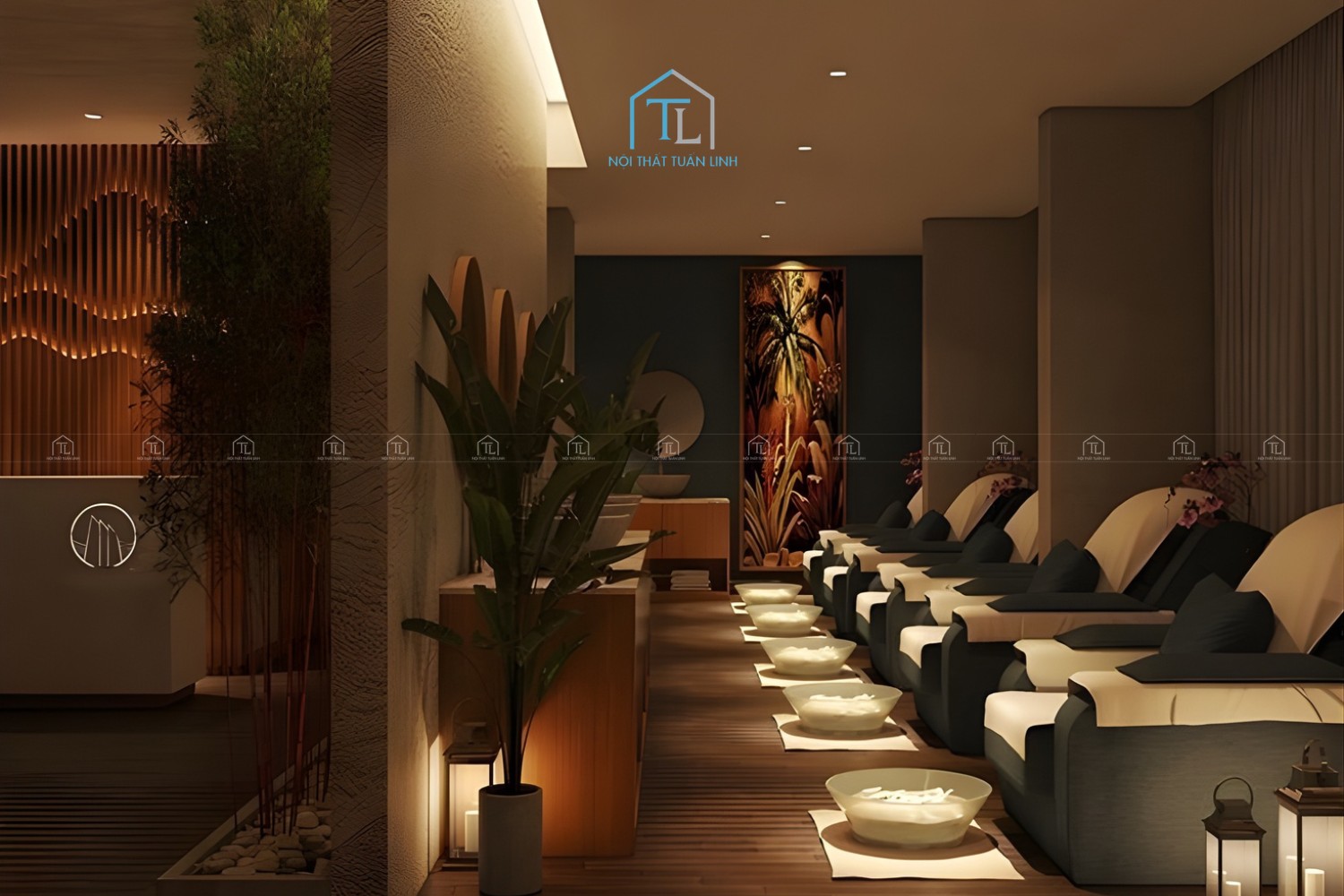 Cải tạo không gian spa đẹp và chuyên nghiệp