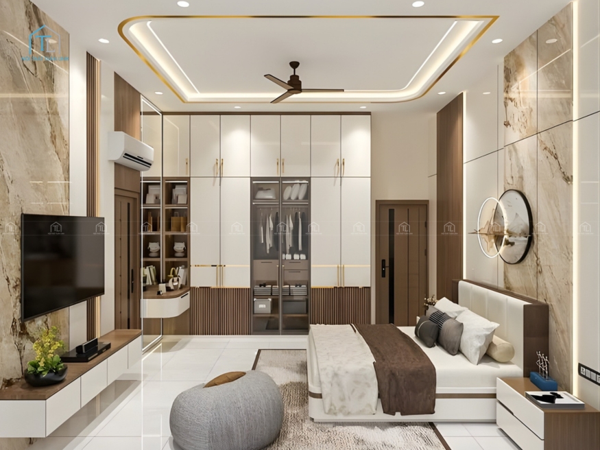 Tủ quần áo phòng ngủ đẹp phù hợp không gian