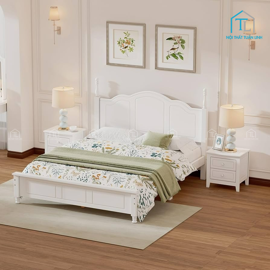 Combo phòng ngủ phong cách tân cổ điển thanh lịch