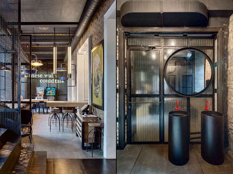 Thiết kế quán cafe đẹp phong cách  RUSTIC 1455