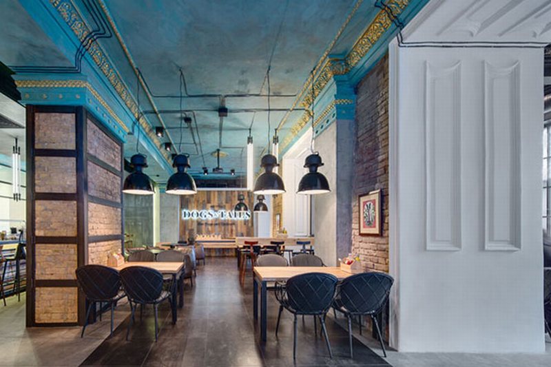 Thiết kế quán cafe đẹp phong cách  RUSTIC 8