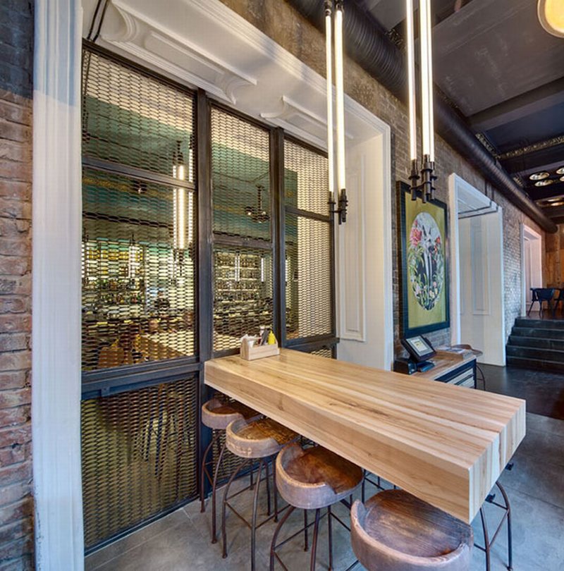 Thiết kế quán cafe đẹp phong cách  RUSTIC 1