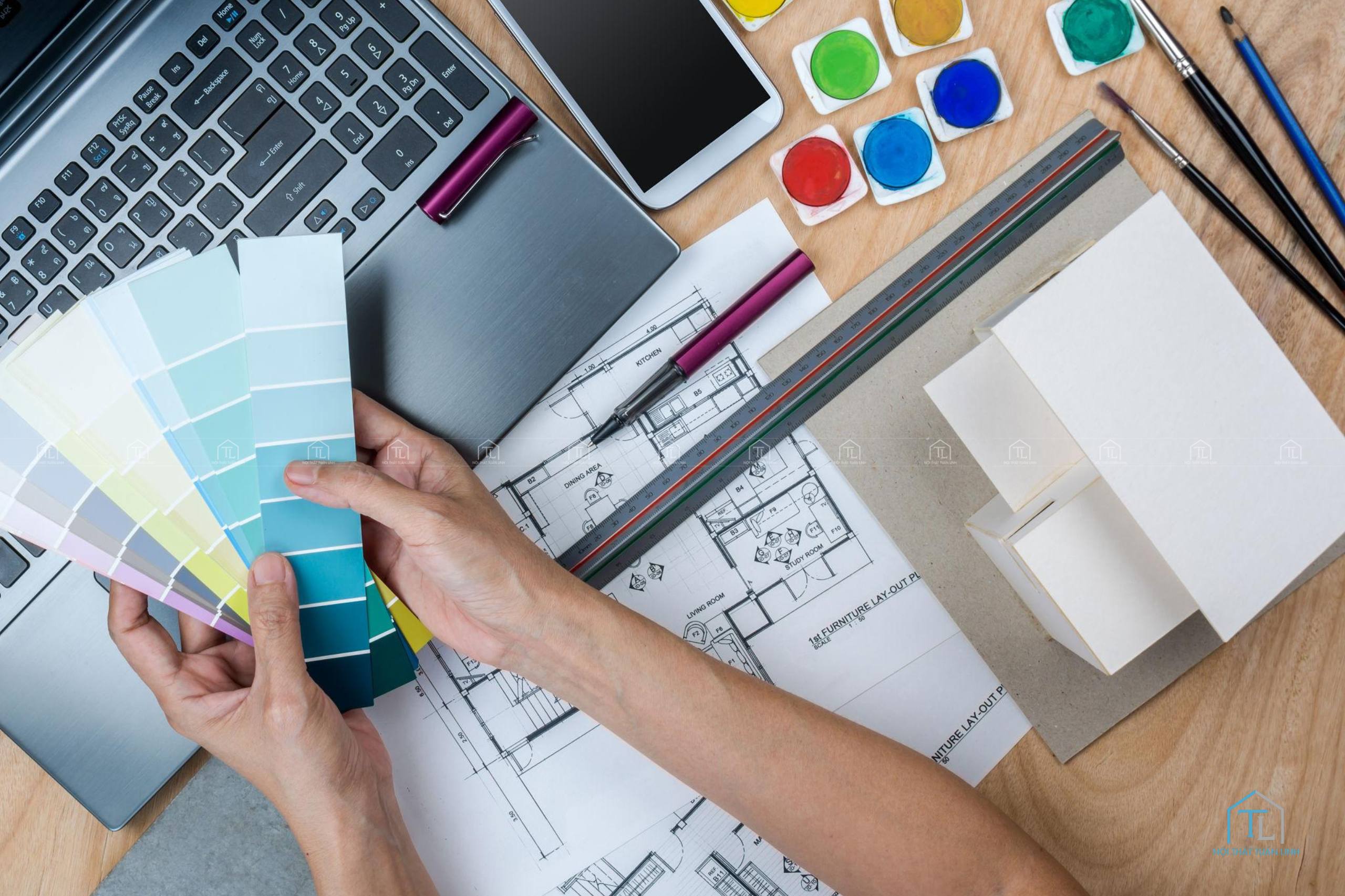 Thiết kế nội thất lựa chọn vật liệu gỗ