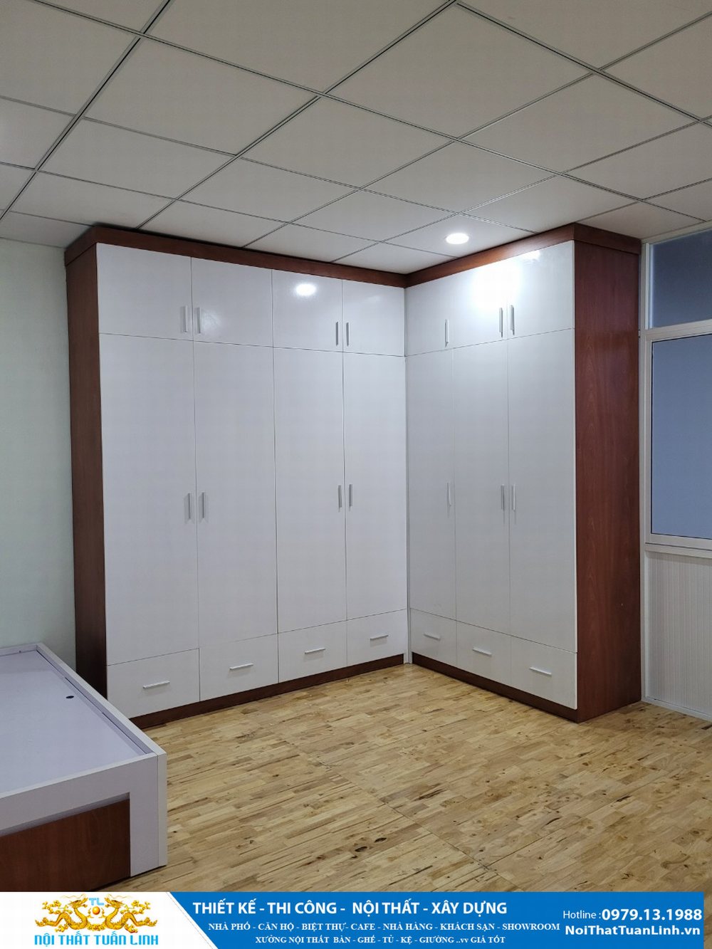 Báo giá Thi công nội thất nhà phố căn hộ bàn ghế giường tủ kệ  2
